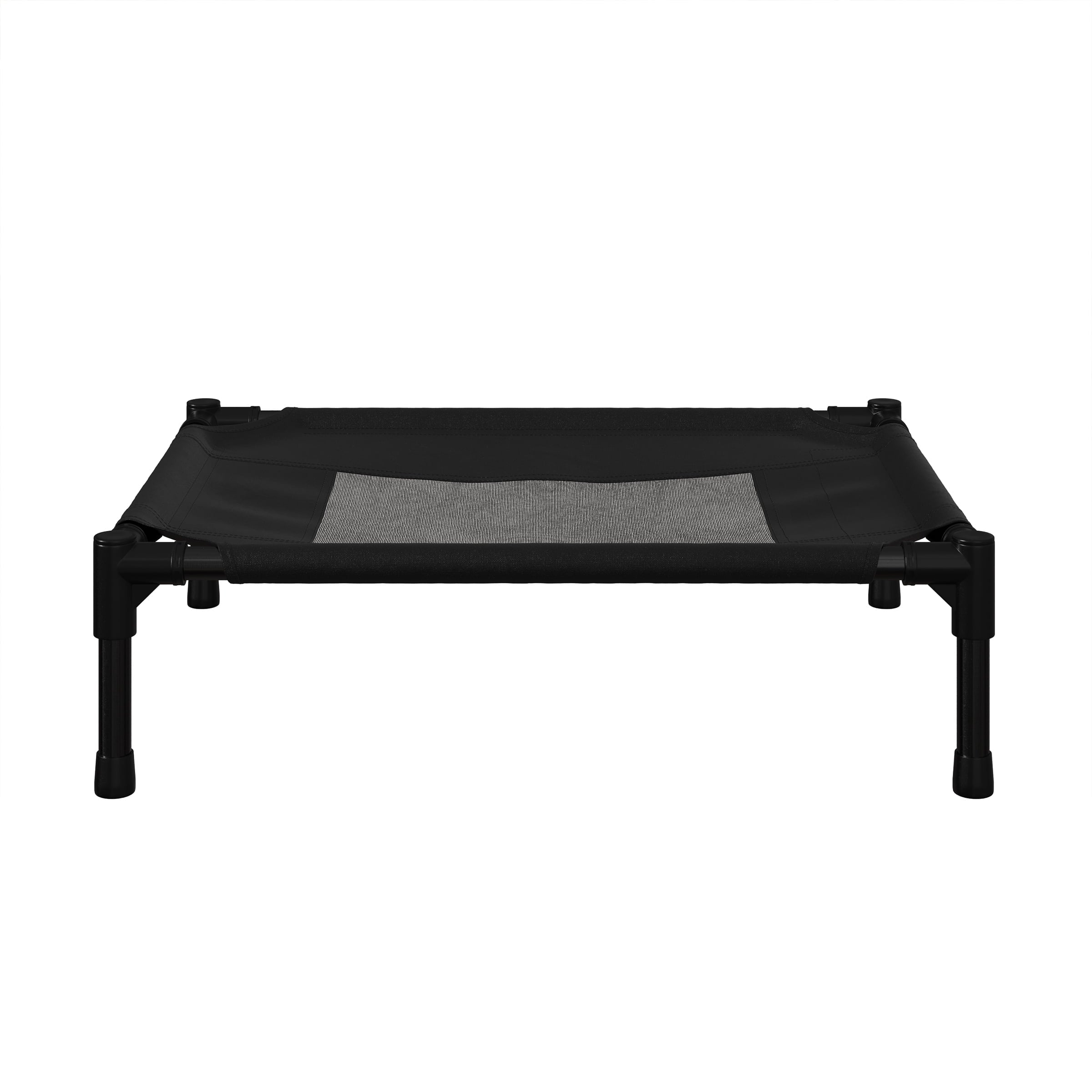 PETMAKER 24.5x18.5 Elevated Dog Bed - Indoor/Outdoor Cot for Pets (Black)
