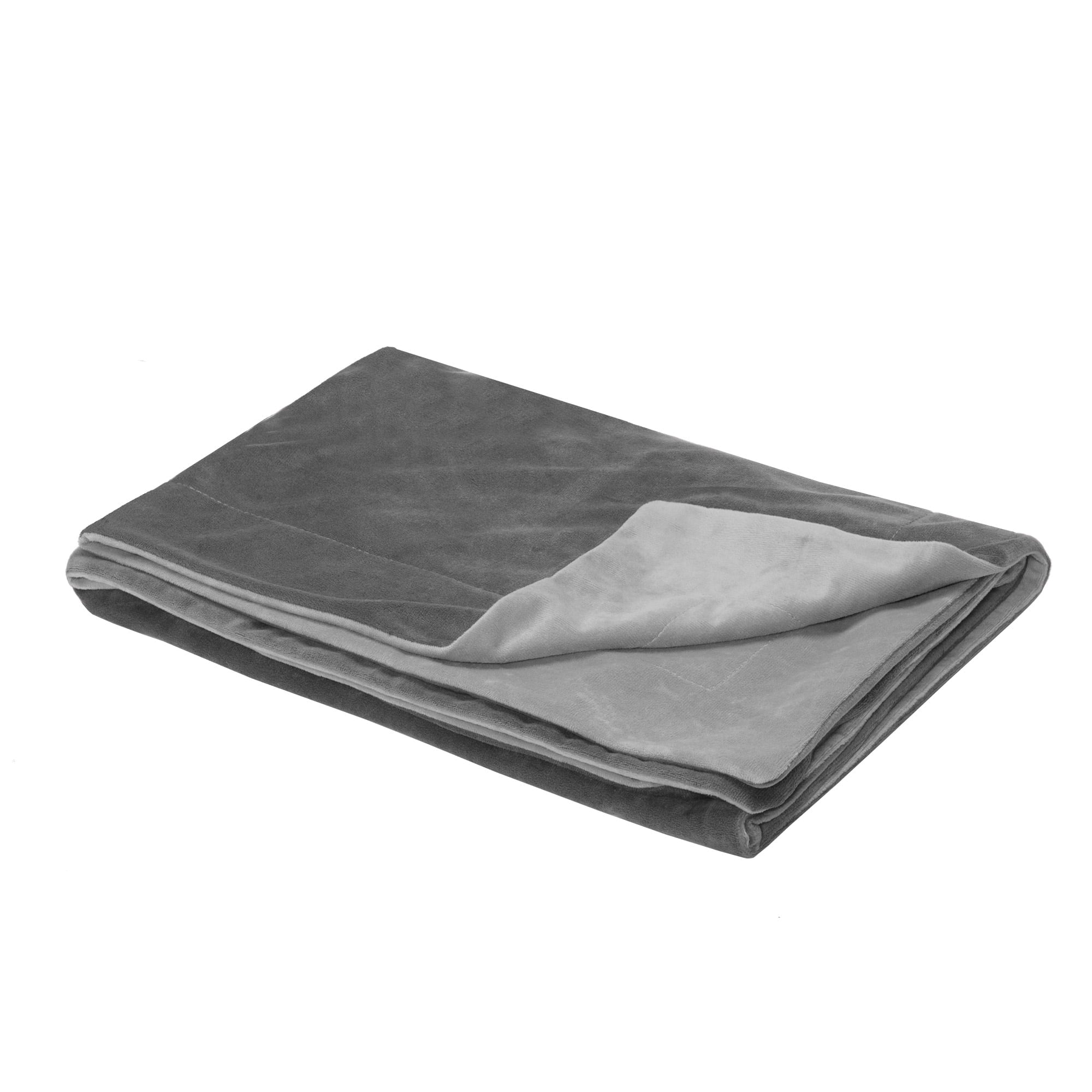 FurHaven Pet Products Waterproof Velvet Throw Blanket - Granite Gray, Large