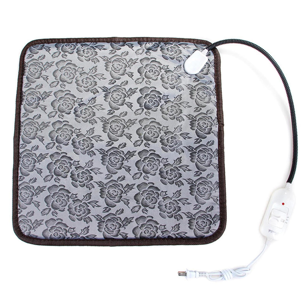2024 New Pet Heating Pad, Adjustable Temperature Dog Cat Heating Pad with Timer, Indoor Pet Heating Pads with Chew Resistant Cord,Indoor Pet Heated Bed Mat for Cats and Dogs