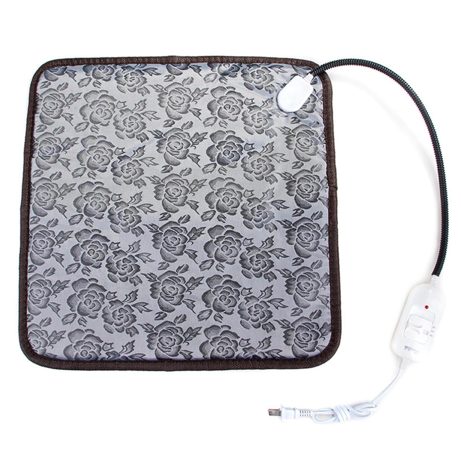 2024 New Pet Heating Pad, Adjustable Temperature Dog Cat Heating Pad with Timer, Indoor Pet Heating Pads with Chew Resistant Cord,Indoor Pet Heated Bed Mat for Cats and Dogs