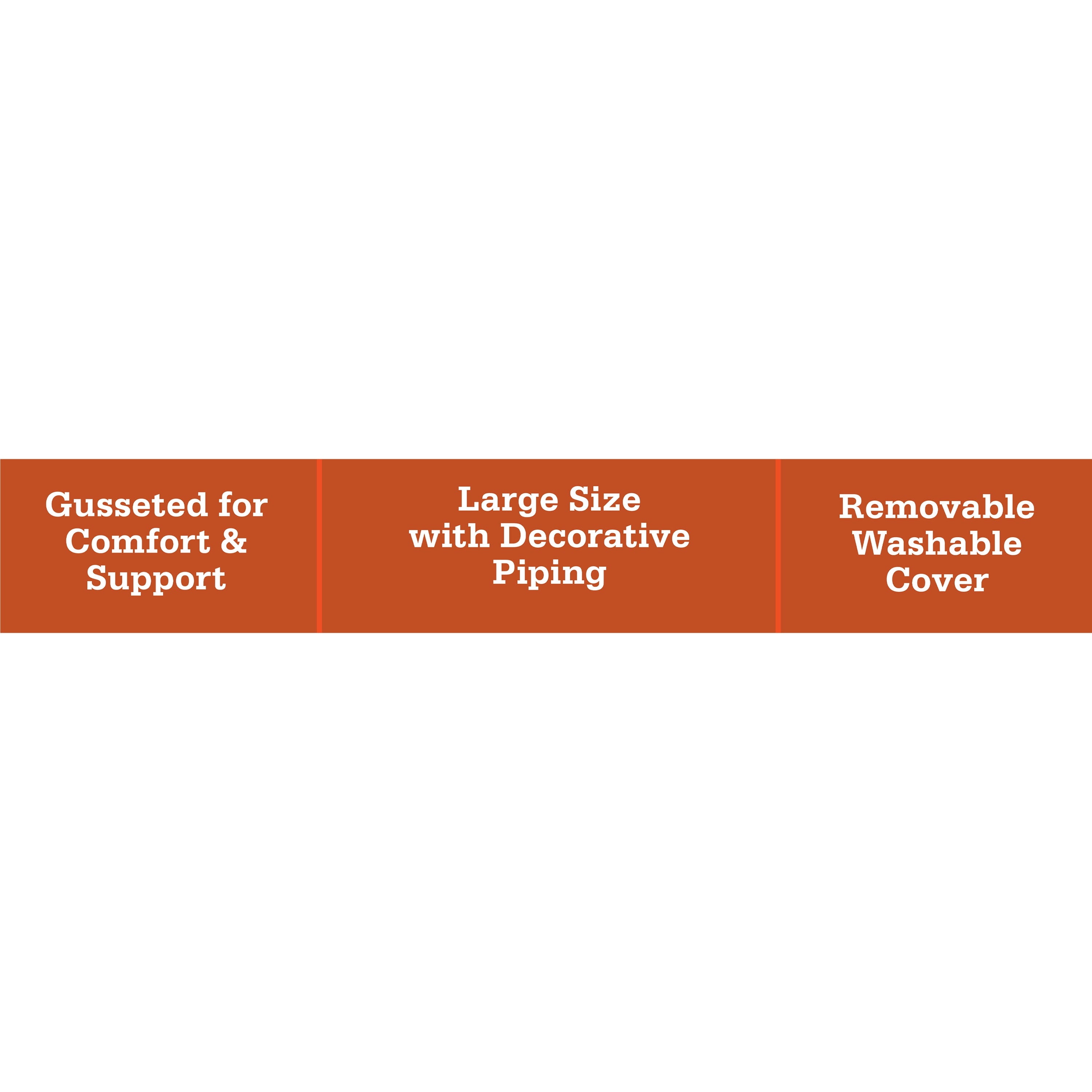 Vibrant Life Bed for Dogs, Gusseted Mat, Removable & Washable Cover, Tan Plaid, 42" x 32"