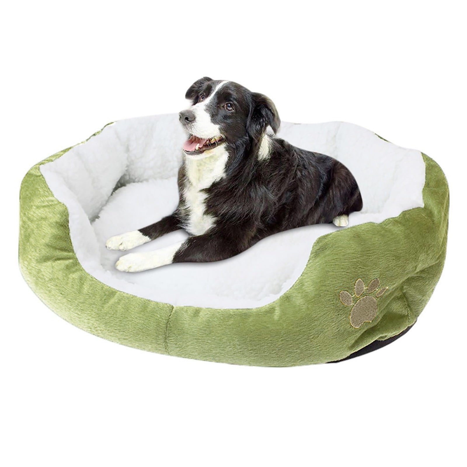 EWASWON Dog Bed for Small Dogs, Pet Beds for Dogs & Cats: Self-Warming, Anti-Anxiety, Non-slip and Machine Washable, 17.7 x 12.6 Inches