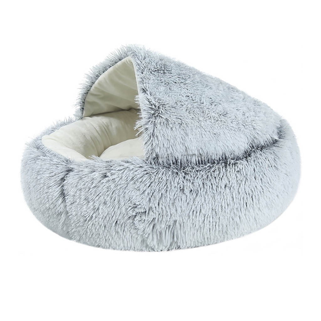 EWASWON Dog Bed for Small Dogs, Pet Beds for Dogs & Cats: Self-Warming, Anti-Anxiety, Non-slip and Machine Washable, 17.7 x 12.6 Inches