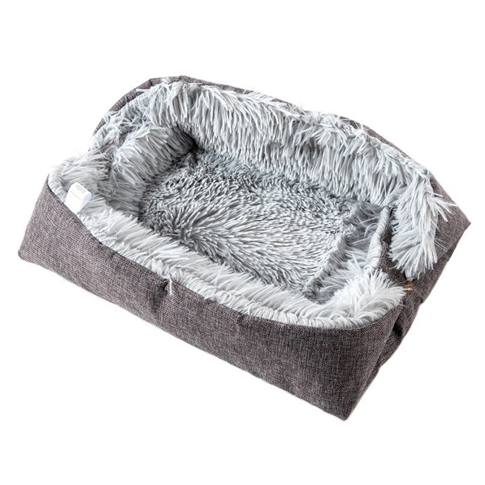 EWASWON Dog Bed for Small Dogs, Pet Beds for Dogs & Cats: Self-Warming, Anti-Anxiety, Non-slip and Machine Washable, 17.7 x 12.6 Inches