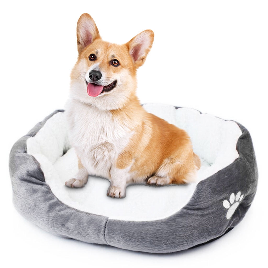 EWASWON Dog Bed for Small Dogs, Pet Beds for Dogs & Cats: Self-Warming, Anti-Anxiety, Non-slip and Machine Washable, 17.7 x 12.6 Inches