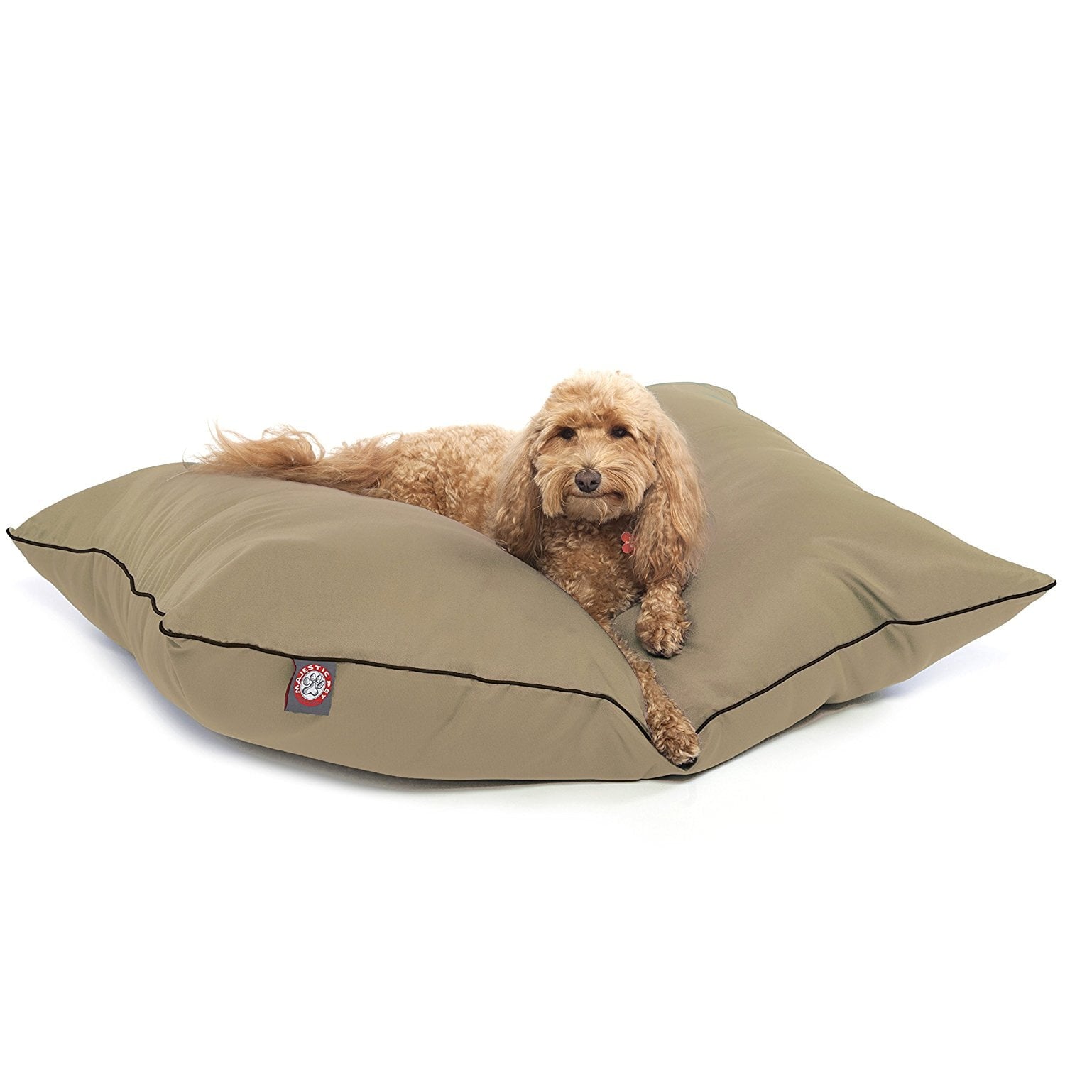 Majestic Pet Super Value Machine Washable Dog Bed, Medium, Red