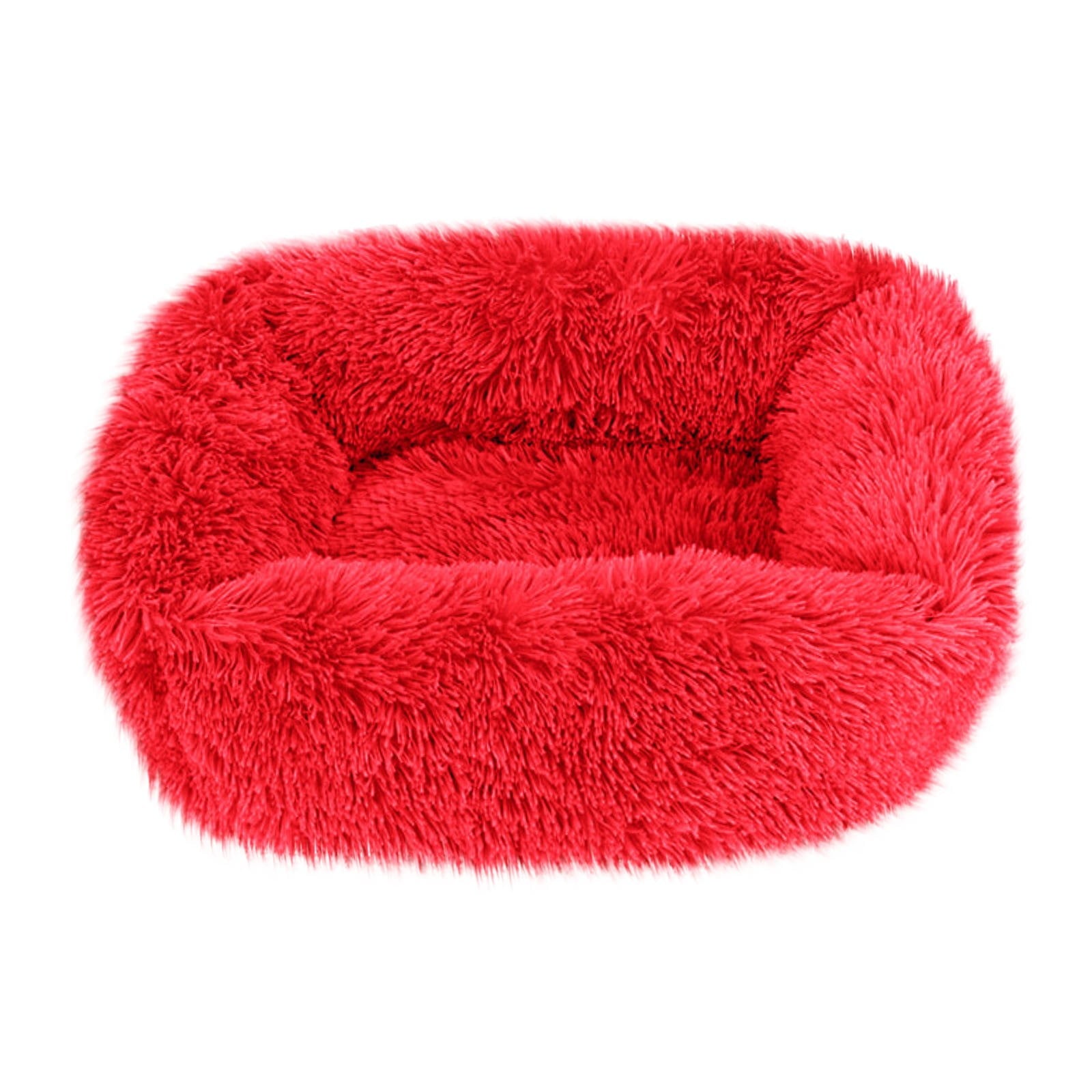 Matoen Dog Bed with Removable Cushion for Medium Small Dogs, Washable Pet Bed, Small Rectangle Cat Bed for Indoor Cat, 18"x14"