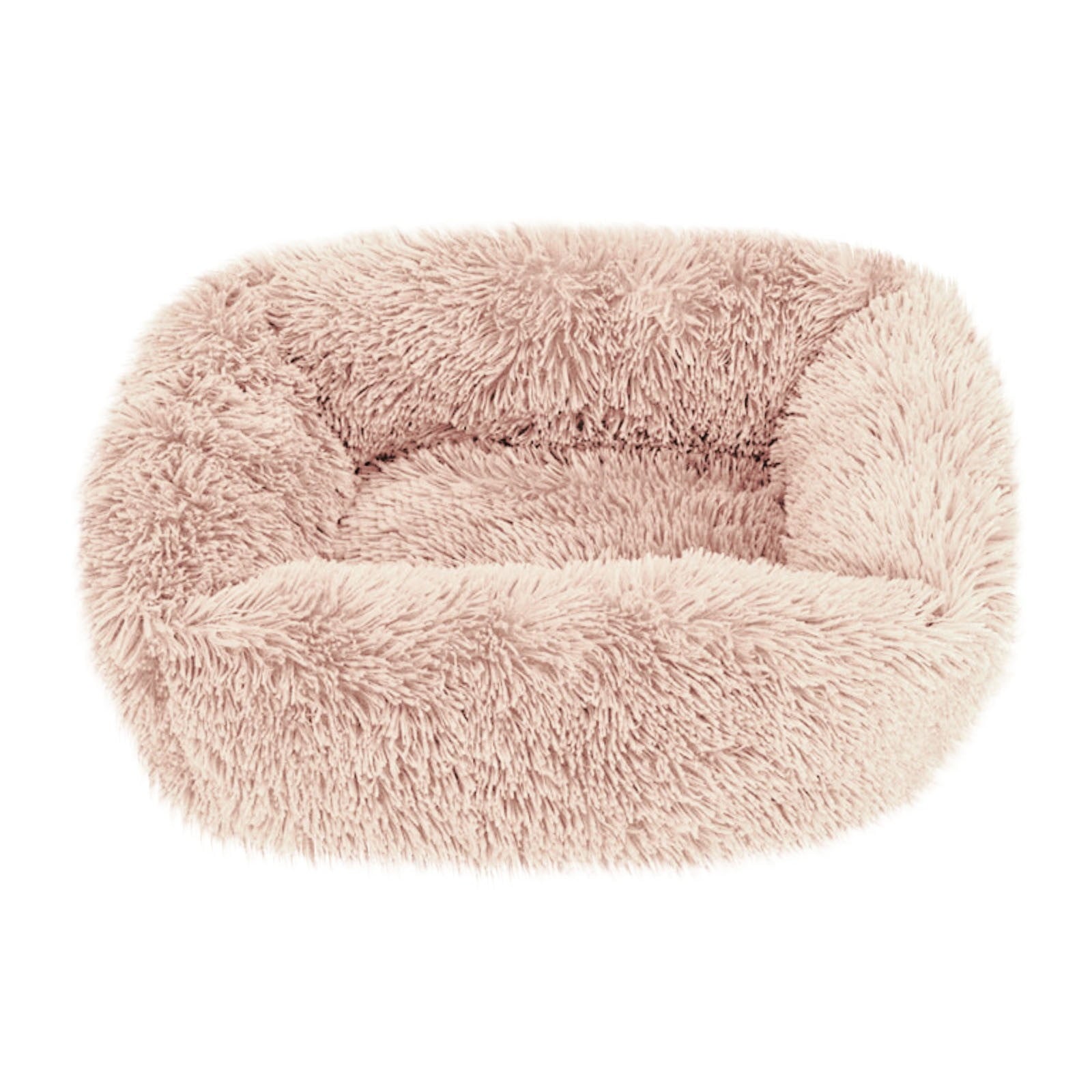 Matoen Dog Bed with Removable Cushion for Medium Small Dogs, Washable Pet Bed, Small Rectangle Cat Bed for Indoor Cat, 18"x14"