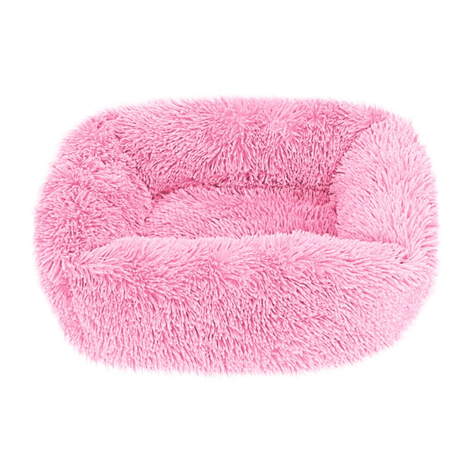Matoen Dog Bed with Removable Cushion for Medium Small Dogs, Washable Pet Bed, Small Rectangle Cat Bed for Indoor Cat, 18"x14"