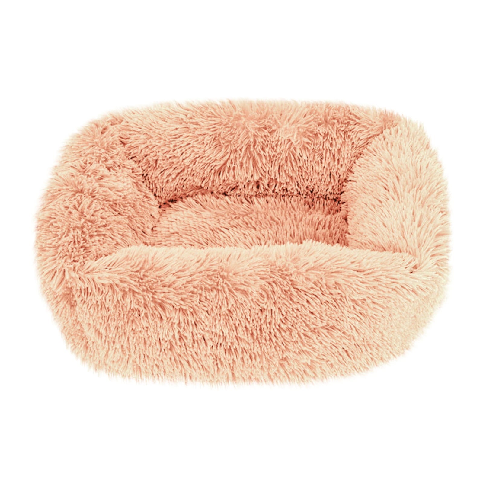Matoen Dog Bed with Removable Cushion for Medium Small Dogs, Washable Pet Bed, Small Rectangle Cat Bed for Indoor Cat, 18"x14"