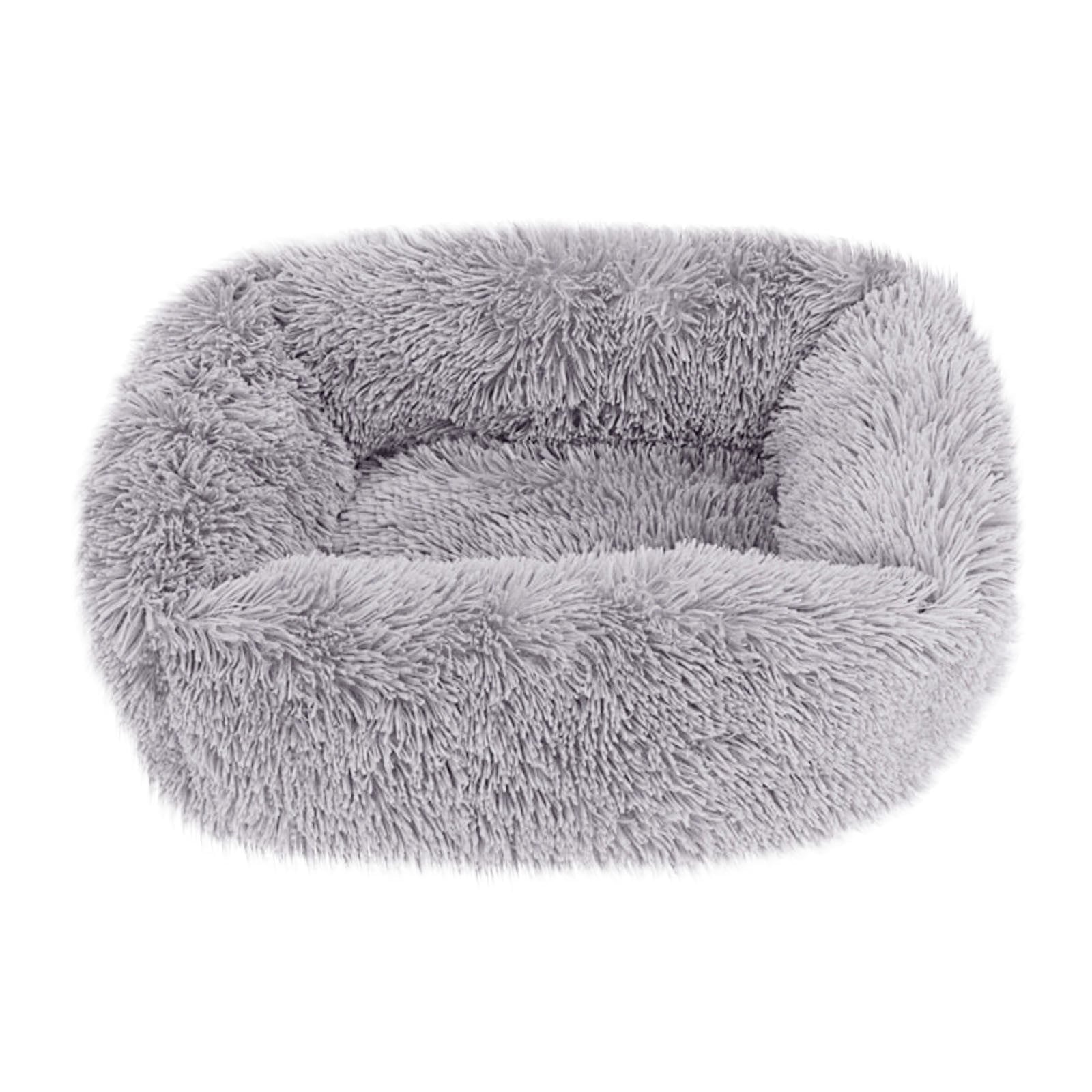 Matoen Dog Bed with Removable Cushion for Medium Small Dogs, Washable Pet Bed, Small Rectangle Cat Bed for Indoor Cat, 18"x14"