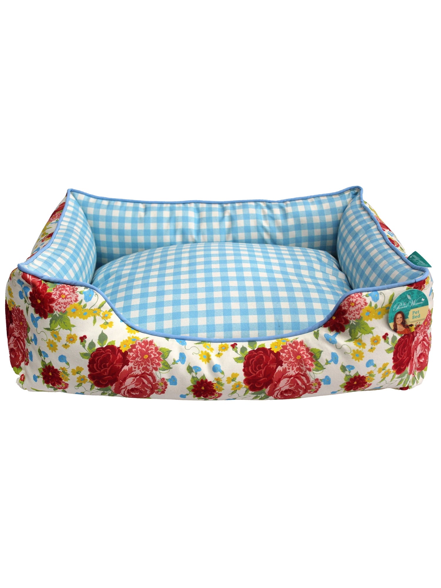 The Pioneer Woman Pet Bed, Sweet Romance Medium 25" x 21"