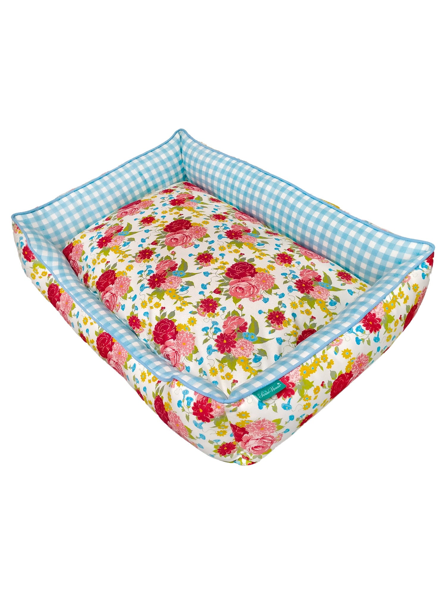 The Pioneer Woman Pet Bed, Sweet Romance Medium 25" x 21"