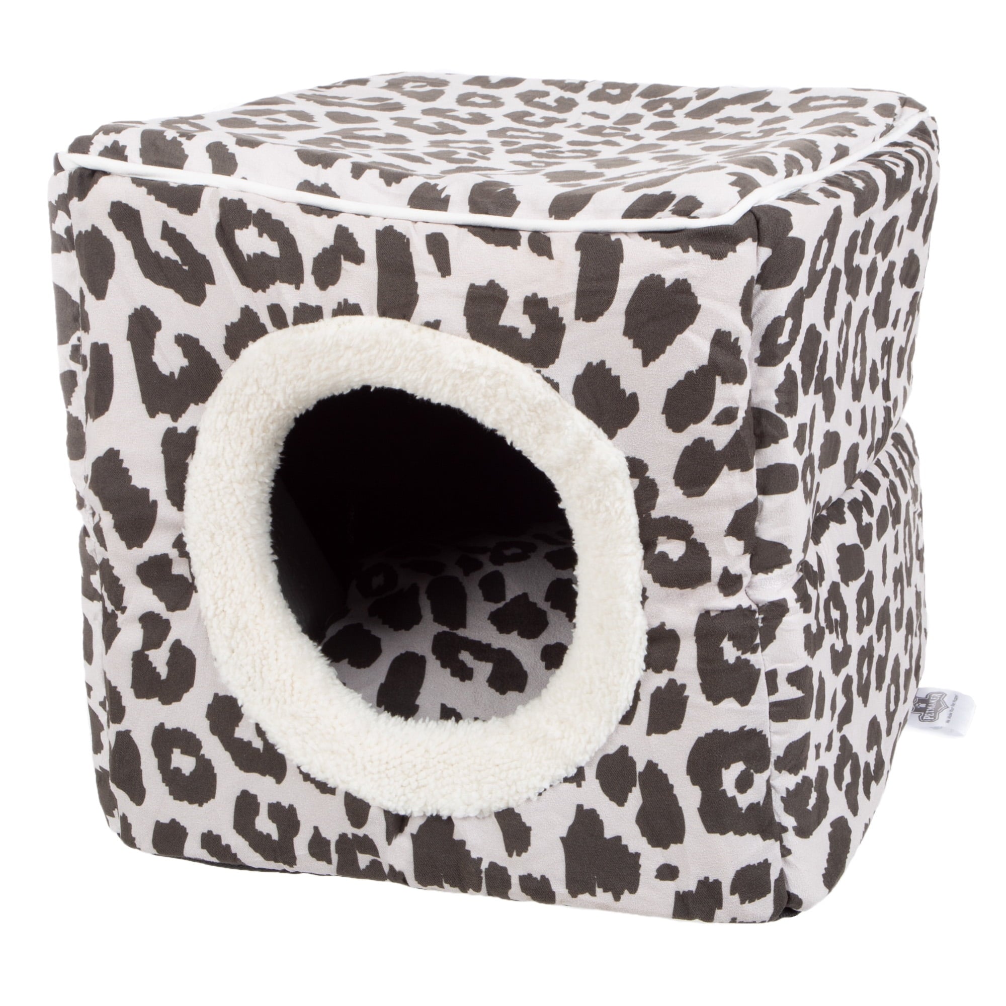 PETMAKER Cat House for Rabbits, Guinea Pigs and Other Animals, Animal Print