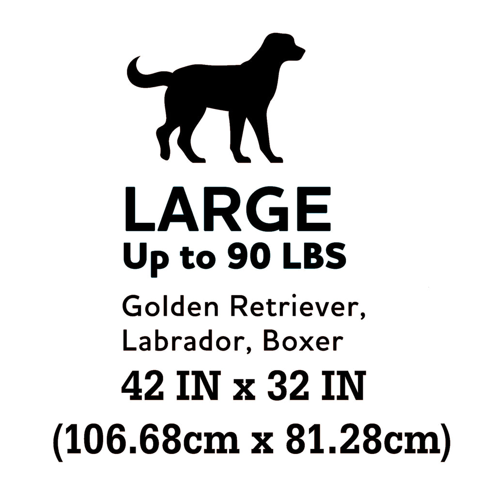 Vibrant Life Bed for Dogs, Gusseted Mat, Removable & Washable Cover, Tan Plaid, 42" x 32"