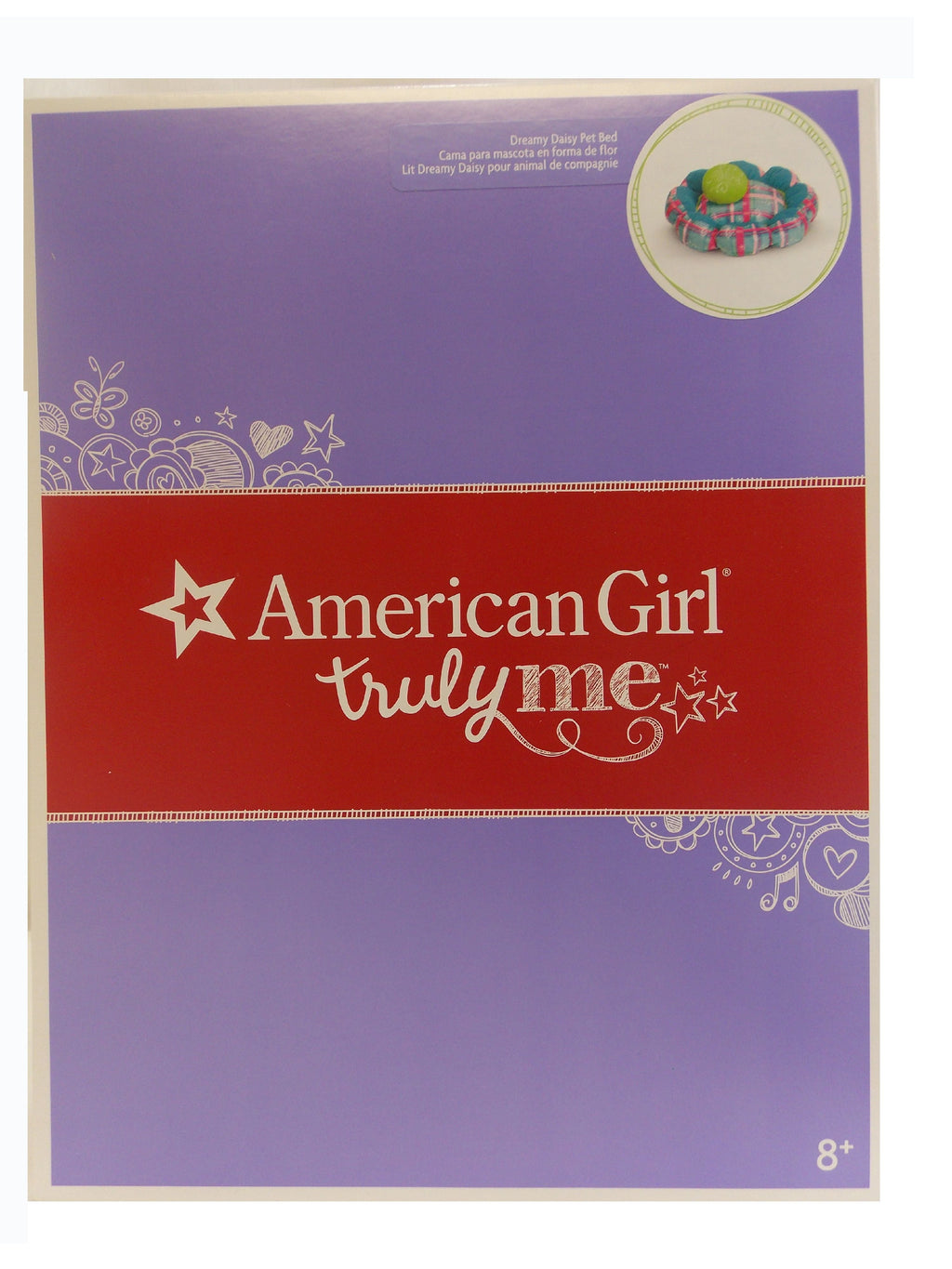 American Girl Doll Accessories Dreamy Daisy Pet Bed for 18" Dolls (Pet Not Included)