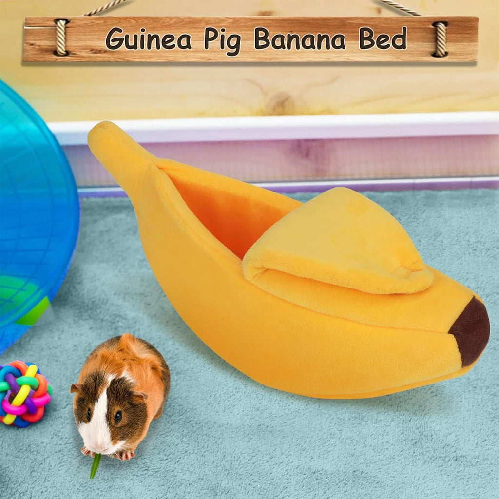 Banana Cat Bed, Pet Bed, Pet Bed For Cats, Lovely Pet Supplies for Cats Kittens Rabbit Small Dogs, Yellow