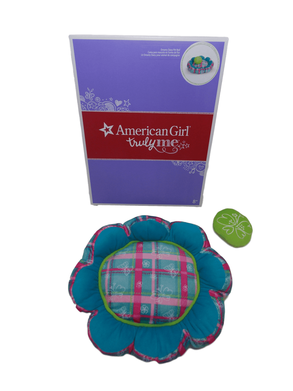 American Girl Doll Accessories Dreamy Daisy Pet Bed for 18" Dolls (Pet Not Included)