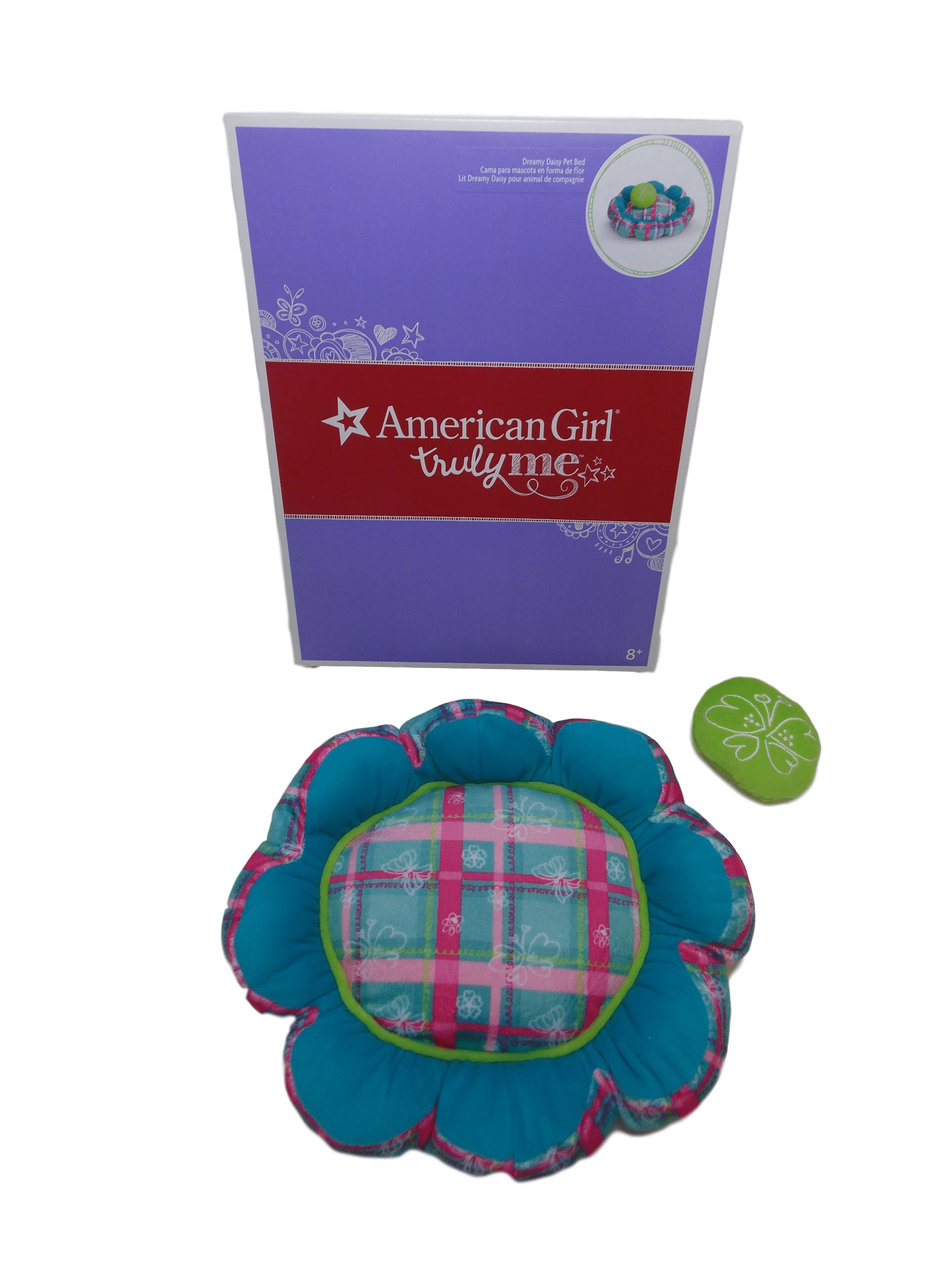 American Girl Doll Accessories Dreamy Daisy Pet Bed for 18" Dolls (Pet Not Included)